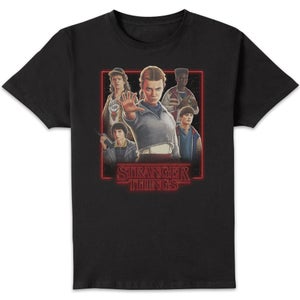 Stranger Things Poster Unisex T-Shirt - Black