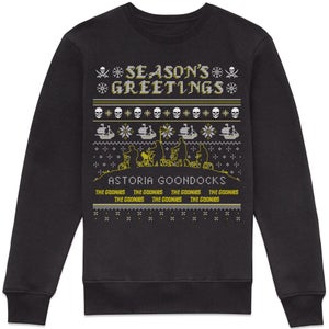 The Goonies Christmas Sweatshirt - Black
