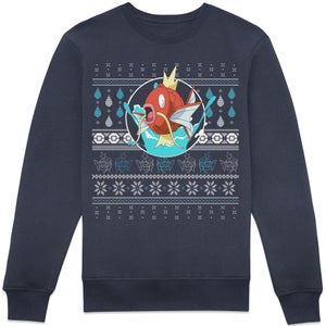 Pokémon Magikarp Christmas Sweatshirt - Navy