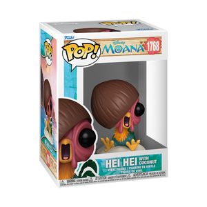 Pop! Disney Moana Hei Hei with Coconut Funko POP Vinyl