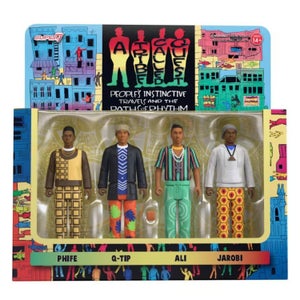 Super7 A Tribe Called Quest ReAction Figures Wave 1 - People's Instinctive Travels and the Paths of Rhythm (4-Pack)