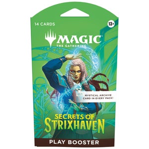 Magic: The Gathering Secrets of Strixhaven - Play Booster (1 Pack of 14 Cards)