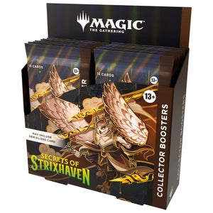 Magic: The Gathering Secrets of Strixhaven - Collector Booster Box (12 Packs)