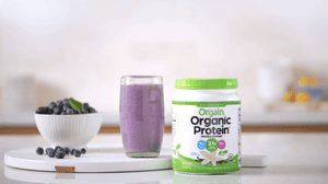 Blueberry Banana Protein Smoothie