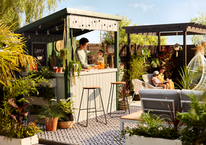 How to Make an Outdoor Garden Bar