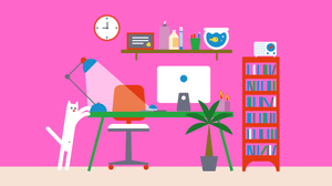 How to elevate your work from home desk