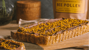 Sugar-Free Chocolate Tart with Mountain Bee Pollen