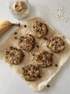 Low FODMAP Peanut Butter Oat Cookies (Air Fryer)