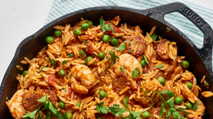 Weeknight Orzo Paella