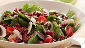 Superfood Spinach Salad with Pomegranate-Glazed Walnuts