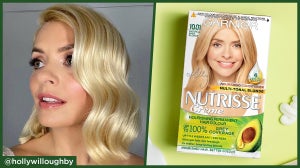 How to colour your hair at home with Holly Willoughby and Garnier Nutrisse