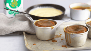 Sticky-Toffee-Pudding (vegan) mit Mighty MLK Semi     