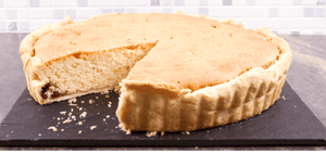 Vegane Bakewell-Tarte