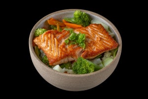 Oriental Salmon with Vegetables