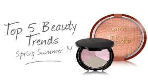 Top 5 Beauty Trends – Spring Summer 2014