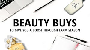 Beauty Buys To Give You A  Boost Through Exam Season