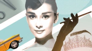 The Bold Brows Of Audrey Hepburn