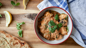 Low-Salt Aubergine Tofu Curry