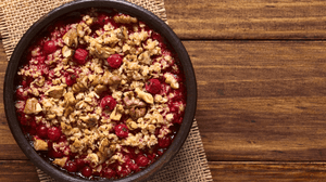 Crumble di lamponi