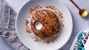 Protein budding med peanut butter  | Enkel og lækker morgenmad
