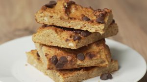 Tasty Vegan Blondies | High-Protein Chickpea Blondies