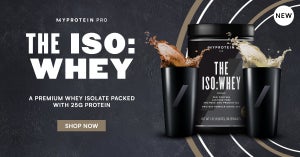 Introducing THE ISO:WHEY | Myprotein PRO Range Welcomes It’s First Whey Isolate