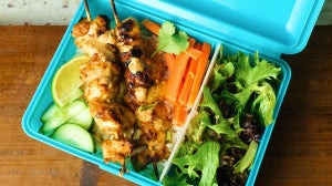 Easy Chicken Satay Meal Prep