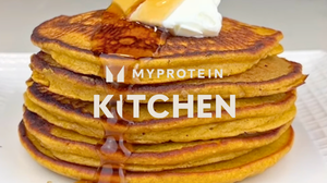 Protein-Packed Pumpkin Spice Pancakes