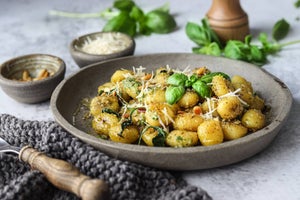 Vegane Pesto Gnocchi