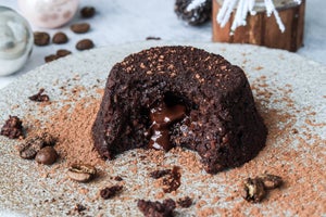 Lava Cake mit Schoko-Kaffee Geschmack | Kuchen Rezept