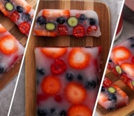 Clear Whey Fruit Jelly mit nur 4 Zutaten