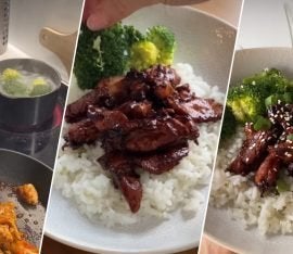 Simples Teriyaki Hähnchen mit Sticky Reis