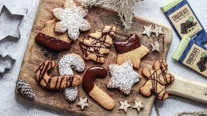 Vegane Erdnuss Butterkekse | Weihnachtsrezept