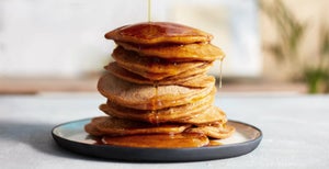 Plant-Based Pumpkin Protein Pancakes