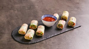 Fresh Spring Rolls With Satay Sauce | Fakeaway Recipes