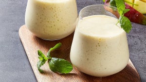 Lassi de mango alto en proteínas | Sabores del mundo