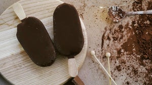 Receta de helado magnum casero sabor doble chocolate