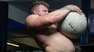 210kg Atlas Stone Moved Like A Pebble By World’s Strongest Man