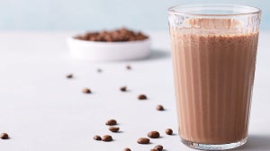 Csokis-kávés reggeli fehérje turmix