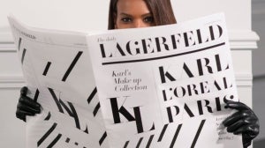 What To Expect From The Karl Lagerfeld X L’Oréal Paris Collection