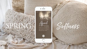 Glossy Wallpaper im April: Softe Hintergründe für dein Smartphone