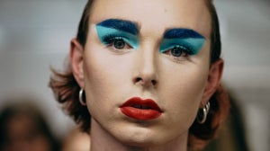 London Fashion Week: Backstage at Pam Hogg