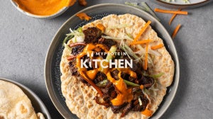 Spicy Korean Beef Wraps