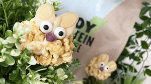 Vegan Protein Popcorn Bunnies