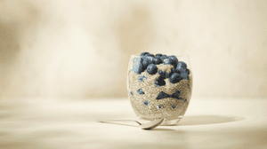 Blueberry and Maple Chia Seed Pudding