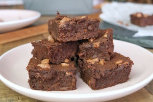 High-Fibre Sweet Potato Brownies Recipe