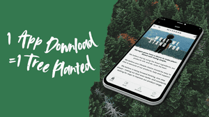 1 App Download = 1 Tree Planted | Myvegan x Gone West