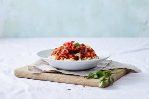 Fiery Five Bean Chilli | 15-Minuten Vegan Dinner