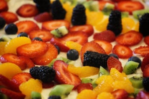 Fruit pizza | Met Beauty Bites & Flavdrops