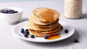 Deze pancakes – met slechts 4 ingrediënten- zijn verrukkelijk